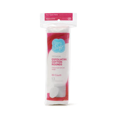 Simply Soft hypoallergenic pads show soft gauze weave designed to minimize irritation