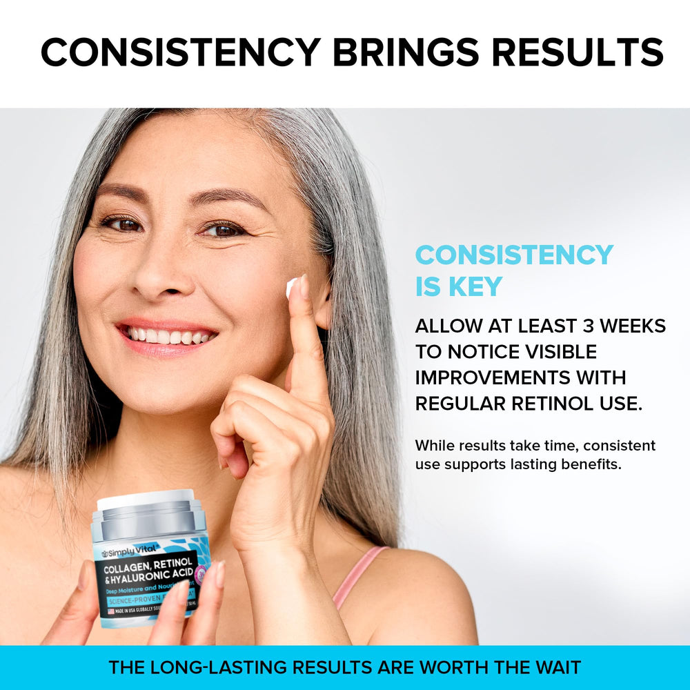 SimplyVital daytime SPF 30 application scene underscores sun protection during use.