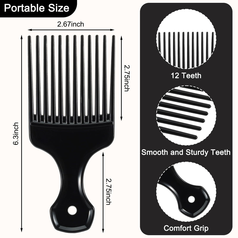 SIMPOR compact hair pick for on-the-go styling