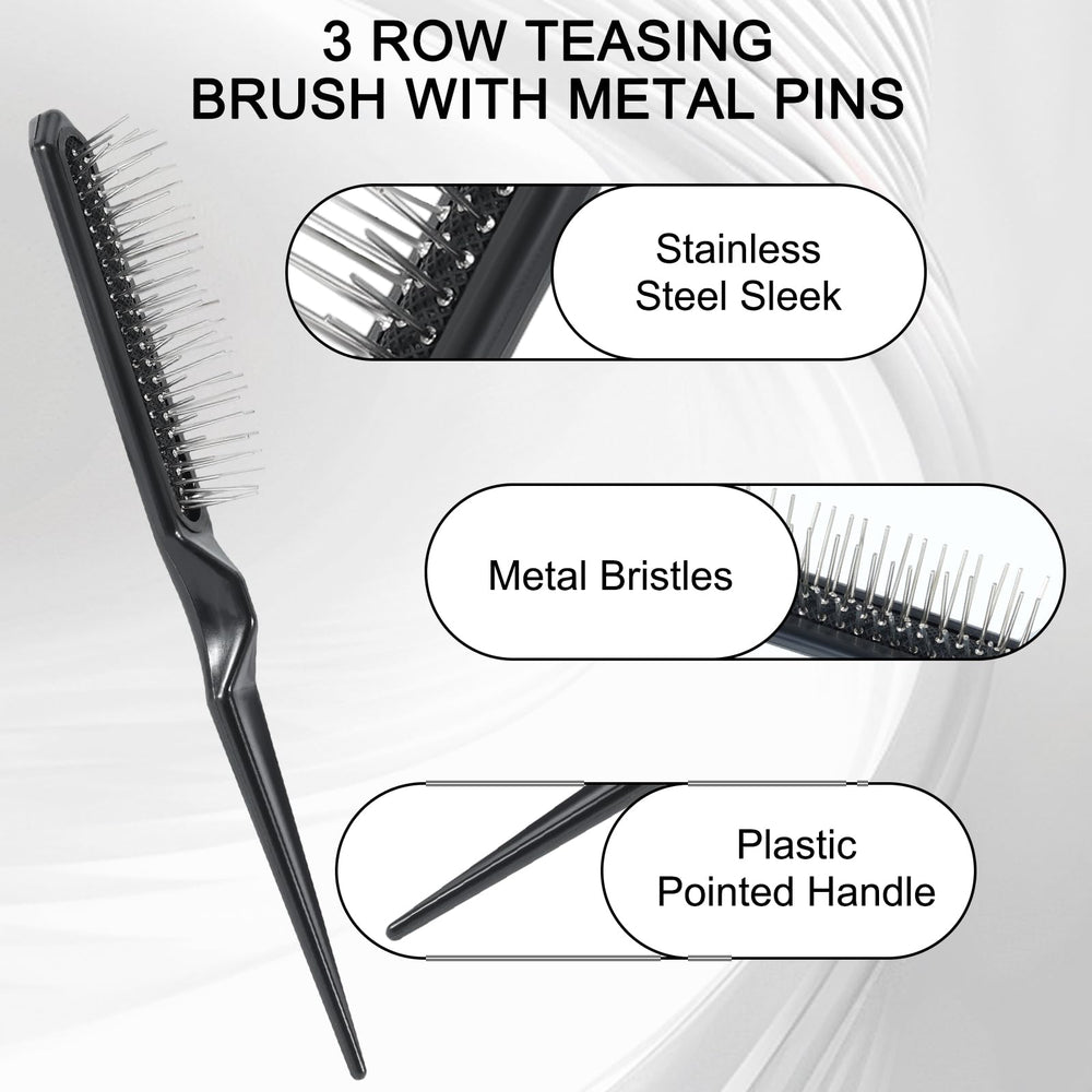 SIMPOR looped-bristle extension brush minimizes tension while brushing extensions
