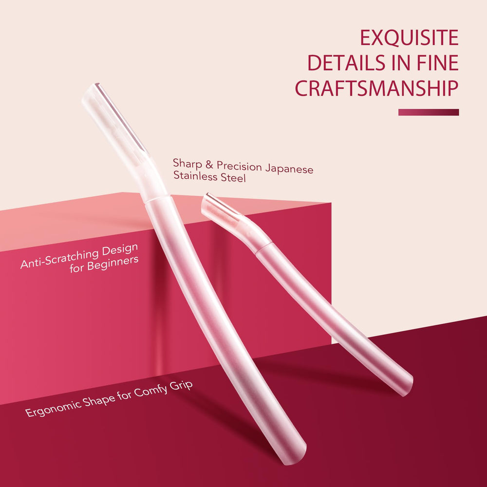 SINAHET Dermaplane Razor enhances makeup application by creating a smoother canvas.