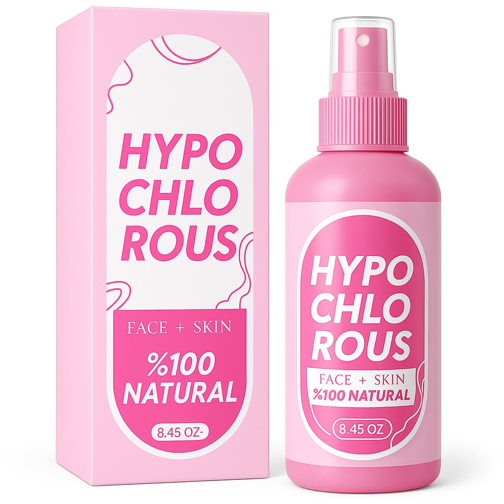 SINCE 1871 GÜLLÜOGLU HOCl Spray: botella de 250 ml para uso diario suave.