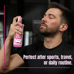GÜLLÜOGLU HOCl Spray: refresca las manos sin irritantes.