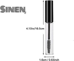 Sinen rubber inserts seal mascara tubes to prevent leaks.