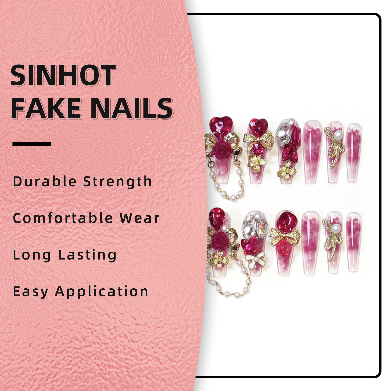 SINHOT kit de manicura para hacer diseños en casa.