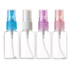 SINIDE 30ml clear bottle four-pack ideal for travel and refills.