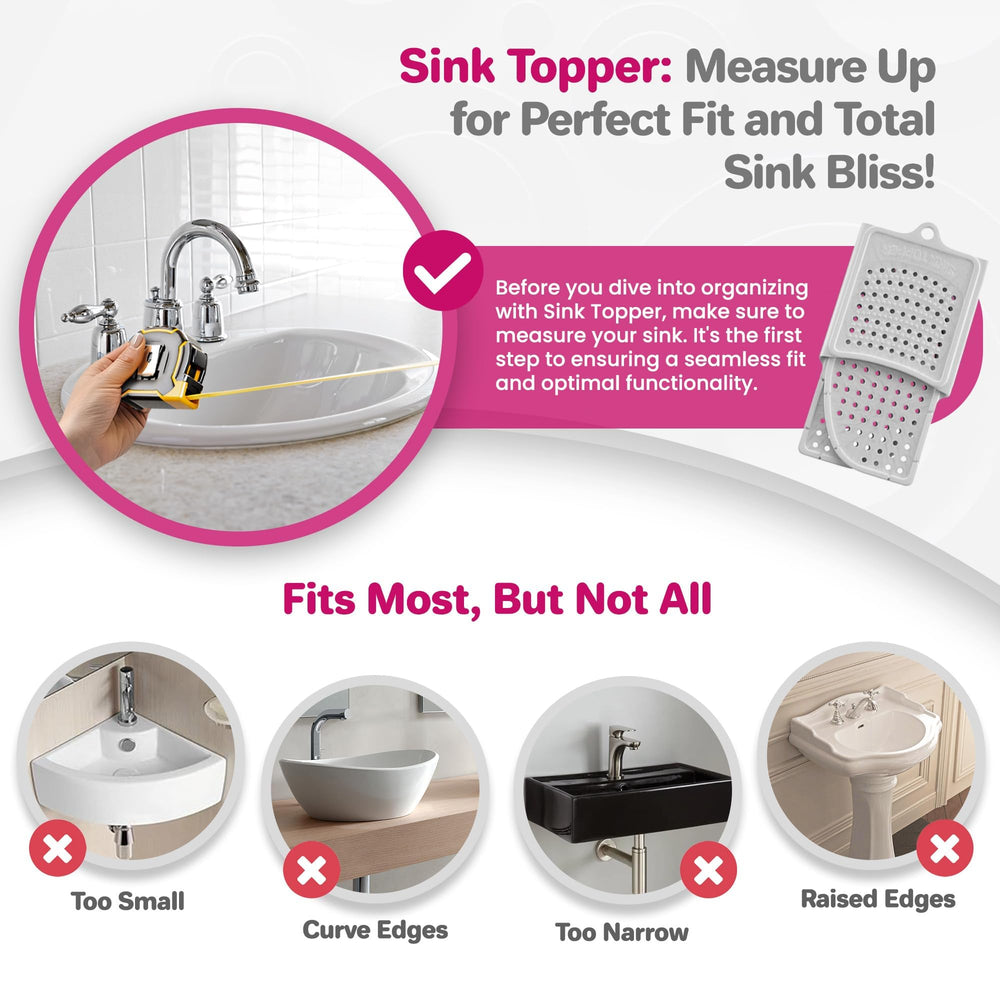 Sink Topper easy-clean silicone surface for quick maintenance.