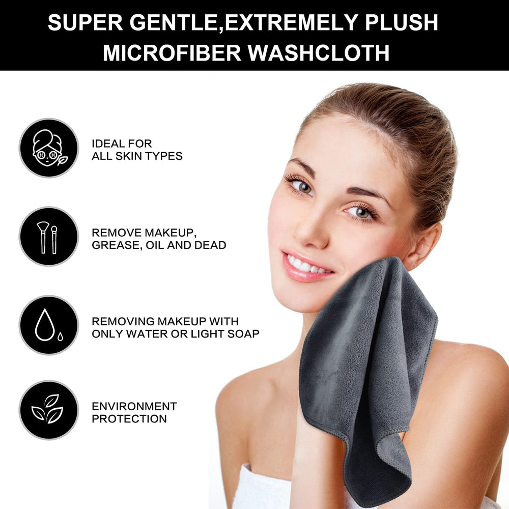 Sinland microfibra suave para exfoliar ligeramente y dejar piel suave.