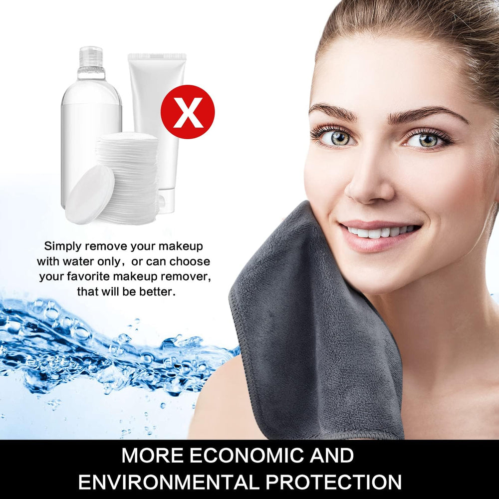 Sinland paño suave para desmaquillar sin frotar agresivo.