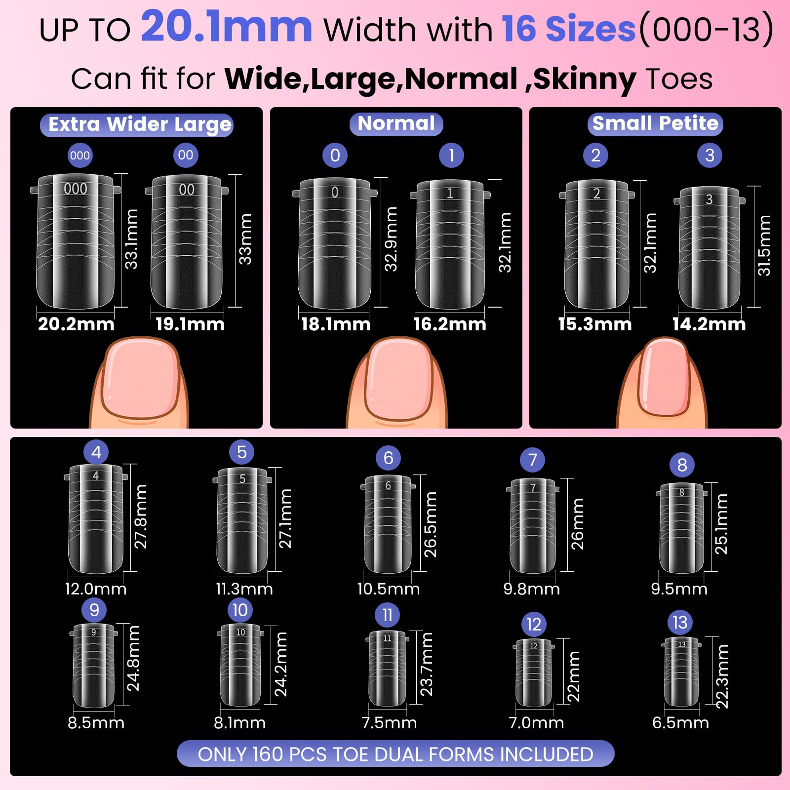 SINOKAME reusable forms offer eco-friendly, cost-saving nail upgrades.
