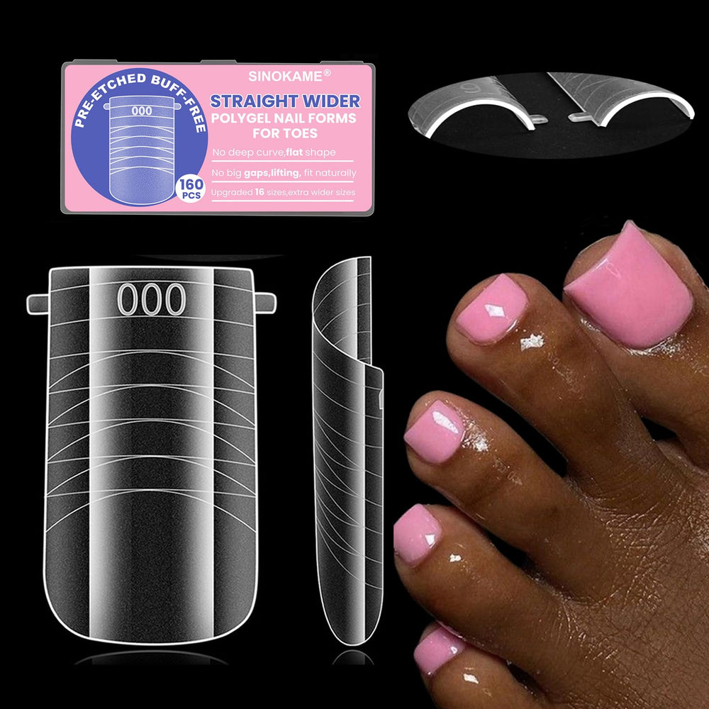 SINOKAME wide dual forms on flat toe beds for precise, mess-free application.
