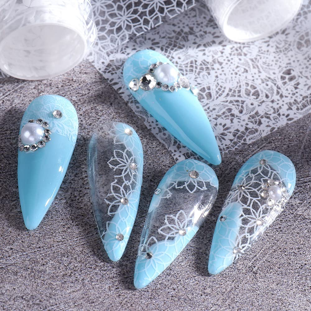 SINSEN nail art adhesive transfer sticker enables quick, precise application