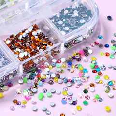 Picker pen and tweezers included with Sinyanail rhinestones kit