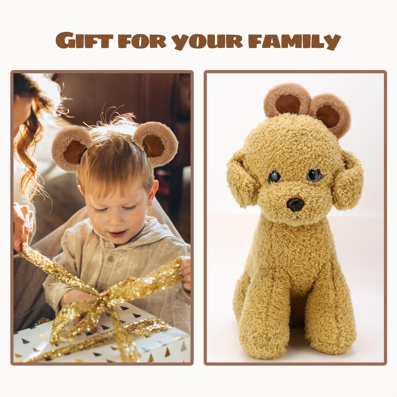SIOTMERA Bear Ears Headband for cosplay adds cute charm to parties and photos
