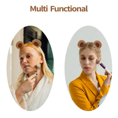 SIOTMERA Bear Ears Headband as a playful party photo accessory