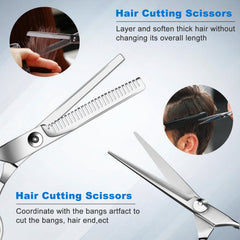 Sirabe cleaning cloth keeps blades clean and ready for use