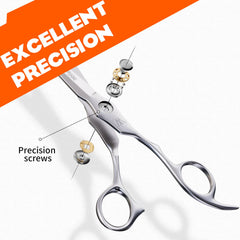 Sirabe ergonomic curved-handle design helps reduce wrist strain during long sessions