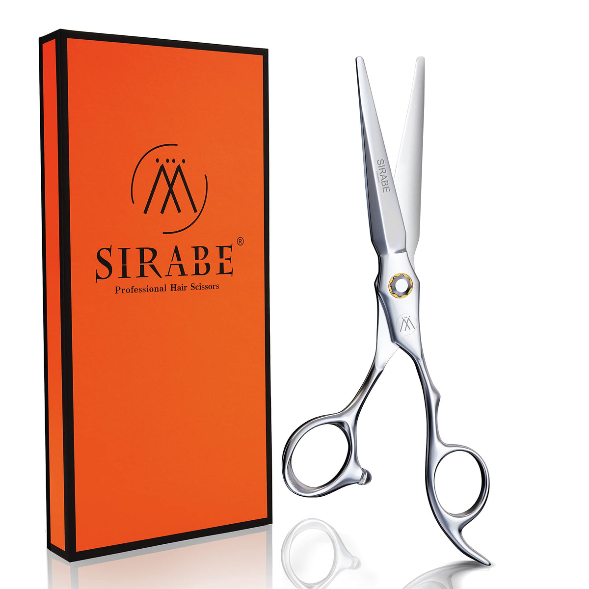 Sirabe high-end professional hair cutting scissors shown for precision grooming