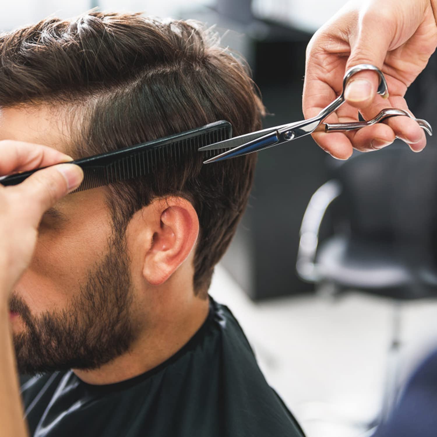 Sirabe home salon setup enables confident styling at home.