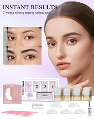 Siripine silicone lift pads enable gentler, customizable lash curl.
