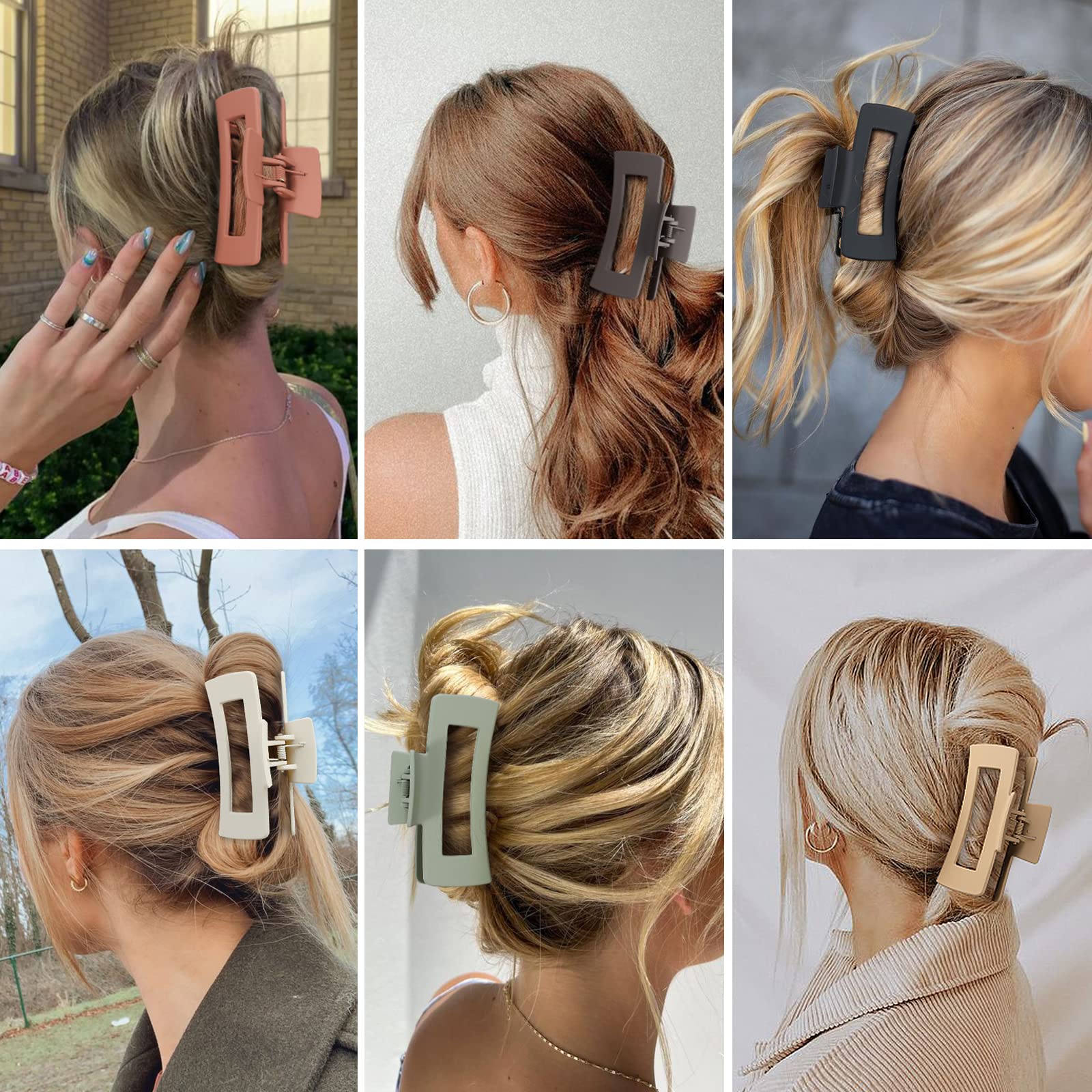Sisiaipu clip para cabello grueso, ideal para rutinas diarias y baños