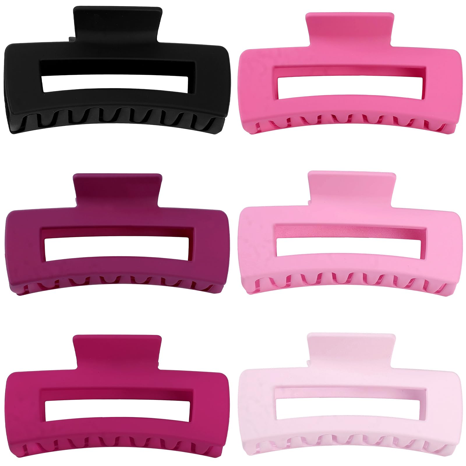 Clip rectangular Sisiaipu, colores variados para looks diarios