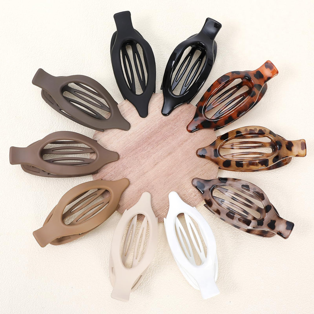 Sisiaipu beige flat hair clip blends with light hair for discreet styling