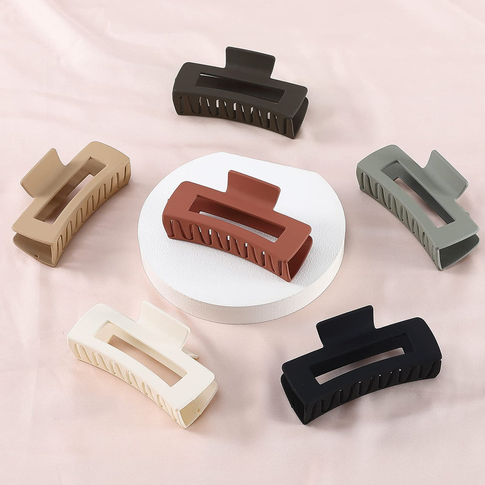 Sisiaipu gancho rectangular grande, marrón, cómodo para uso diario