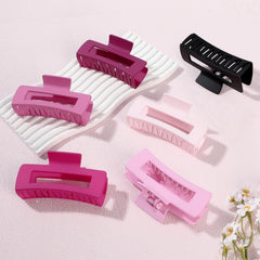 Sisiaipu garra de 4 pulgadas para cabello grueso en negro, agarre seguro