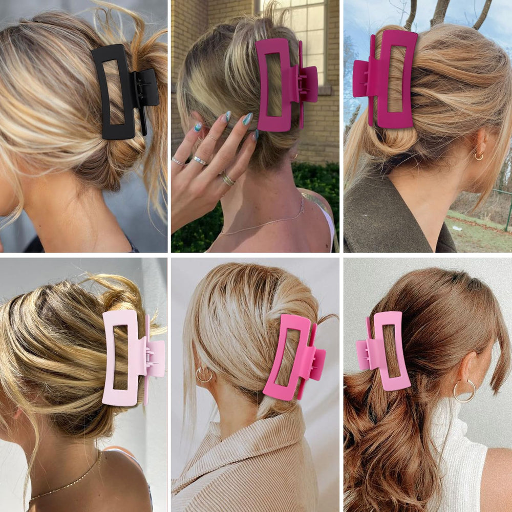 Garras grandes de Sisiaipu para cabello grueso, sujeción estable
