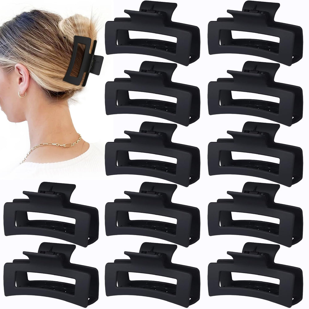 Pinza de cabello mediana Sisiaipu, 3-5 pulgadas, ideal para peinados rápidos.