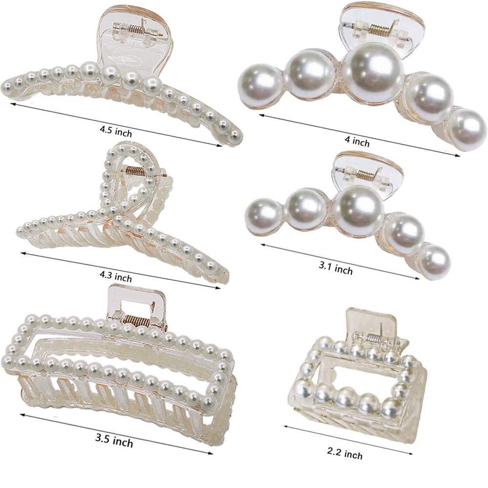 Pinza de perla blanca Sisiaipu, detalle elegante para cualquier ocasión