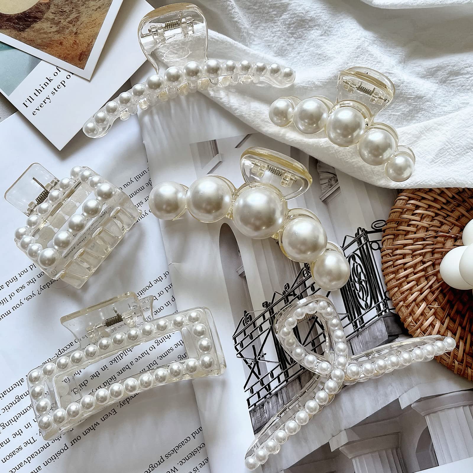 Pinza perla para bodas Sisiaipu, diseño elegante para looks formales