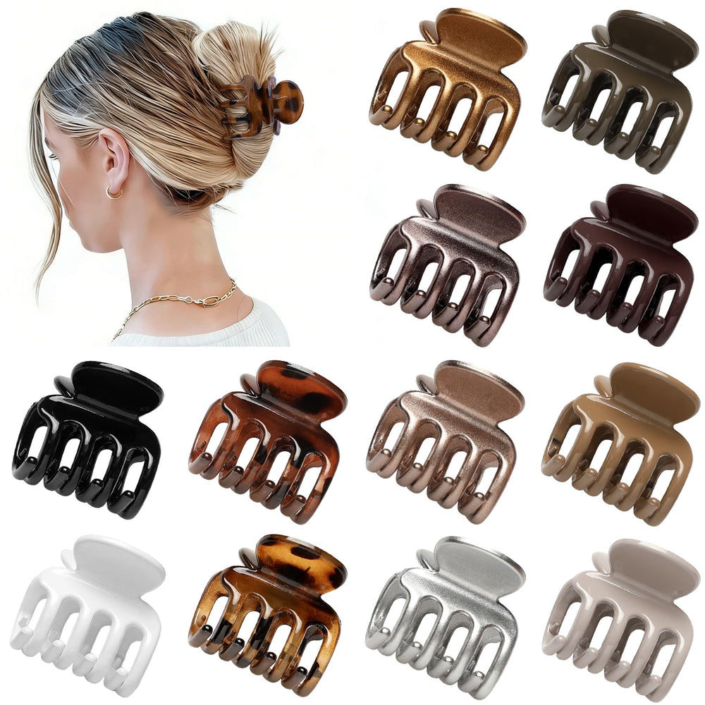 Sisiaipu pinzas de pelo garra beige, discretas y funcionales.