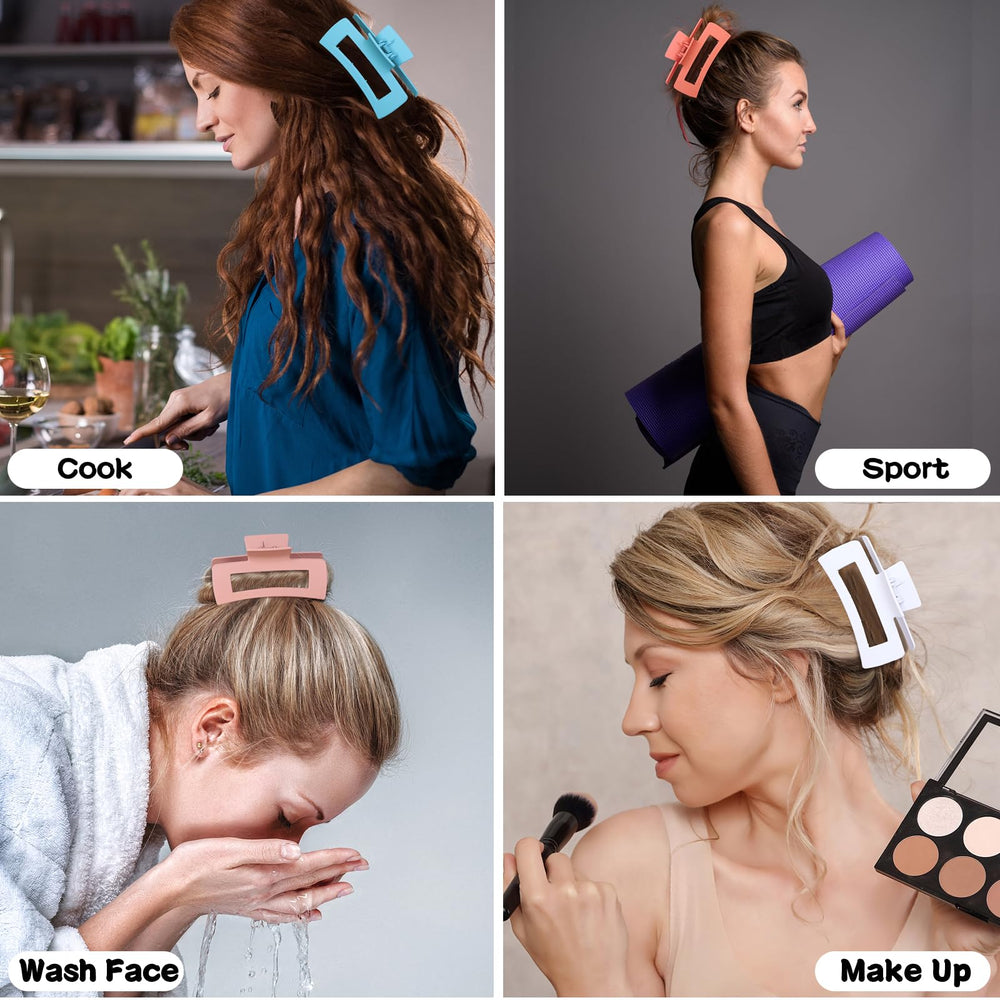 Pinzas para cabello grueso con durabilidad y agarre seguro