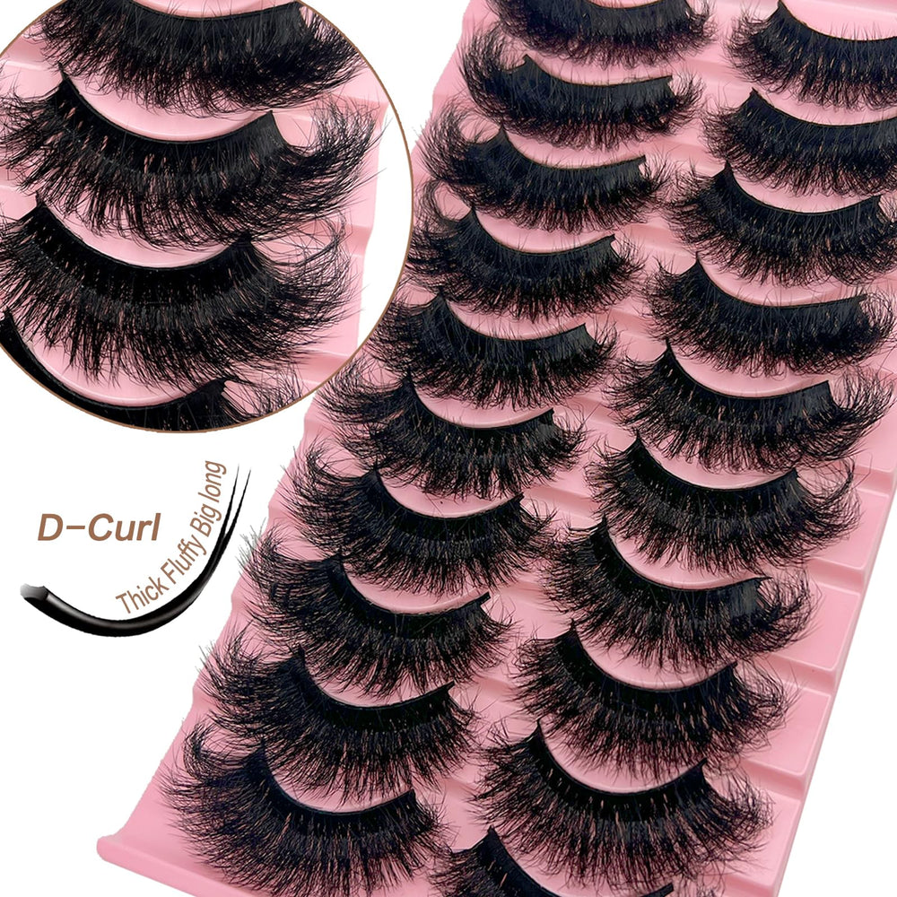 SISIYDY Mink Lashes handcrafted fluff provides natural volume.