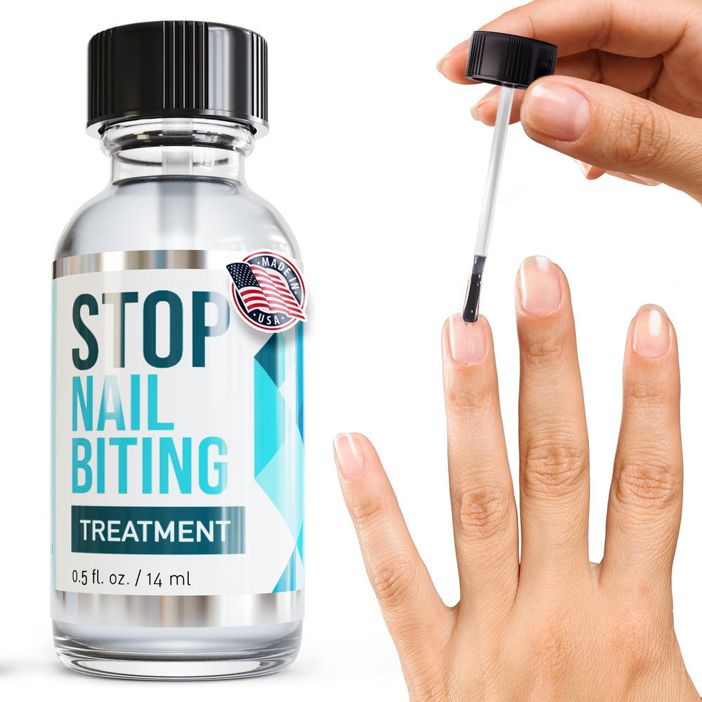 Aplicación sobre dedos con Stop Nail Biting para frenar el hábito