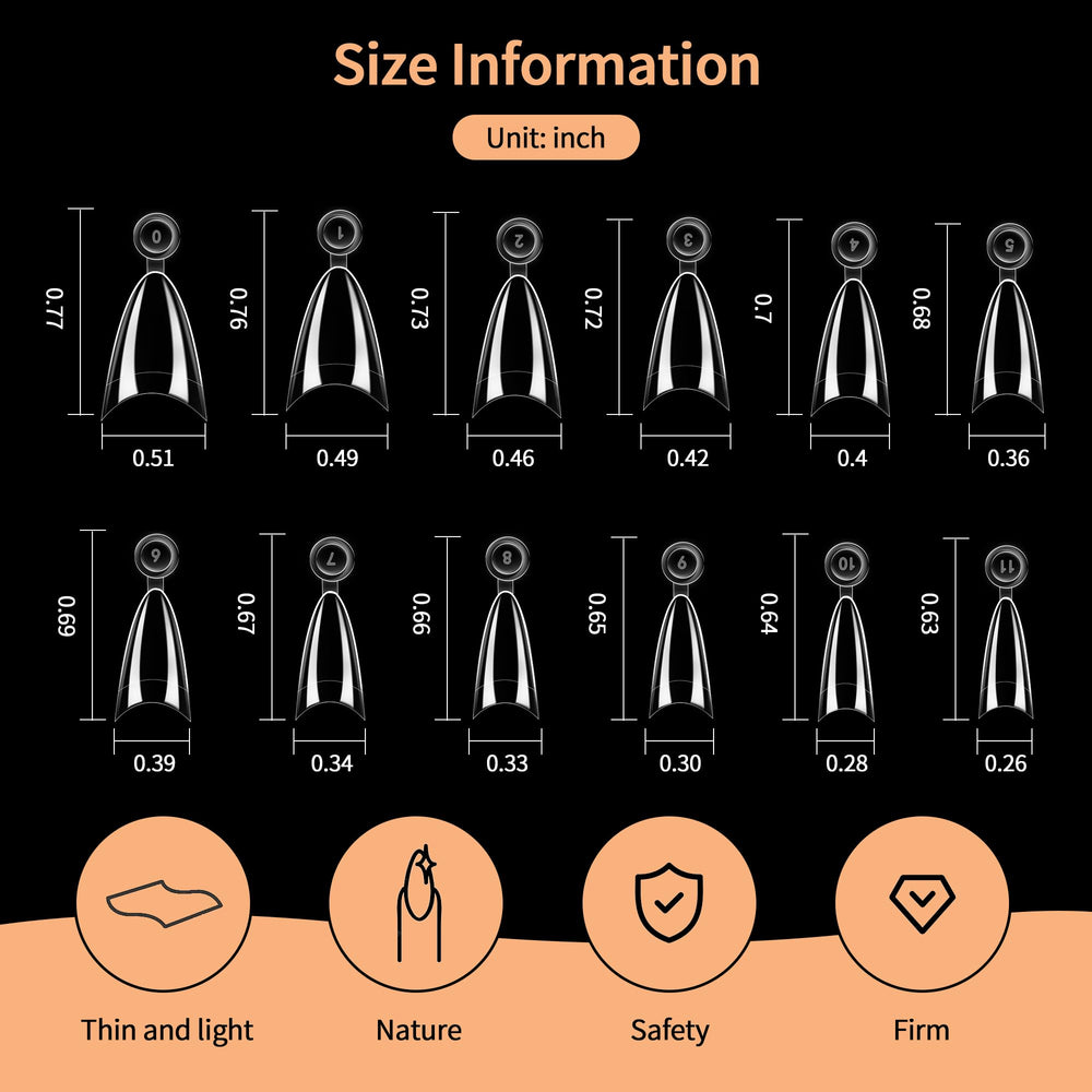 SITELENABY 300-piece box supports 12 sizes for versatile fits.
