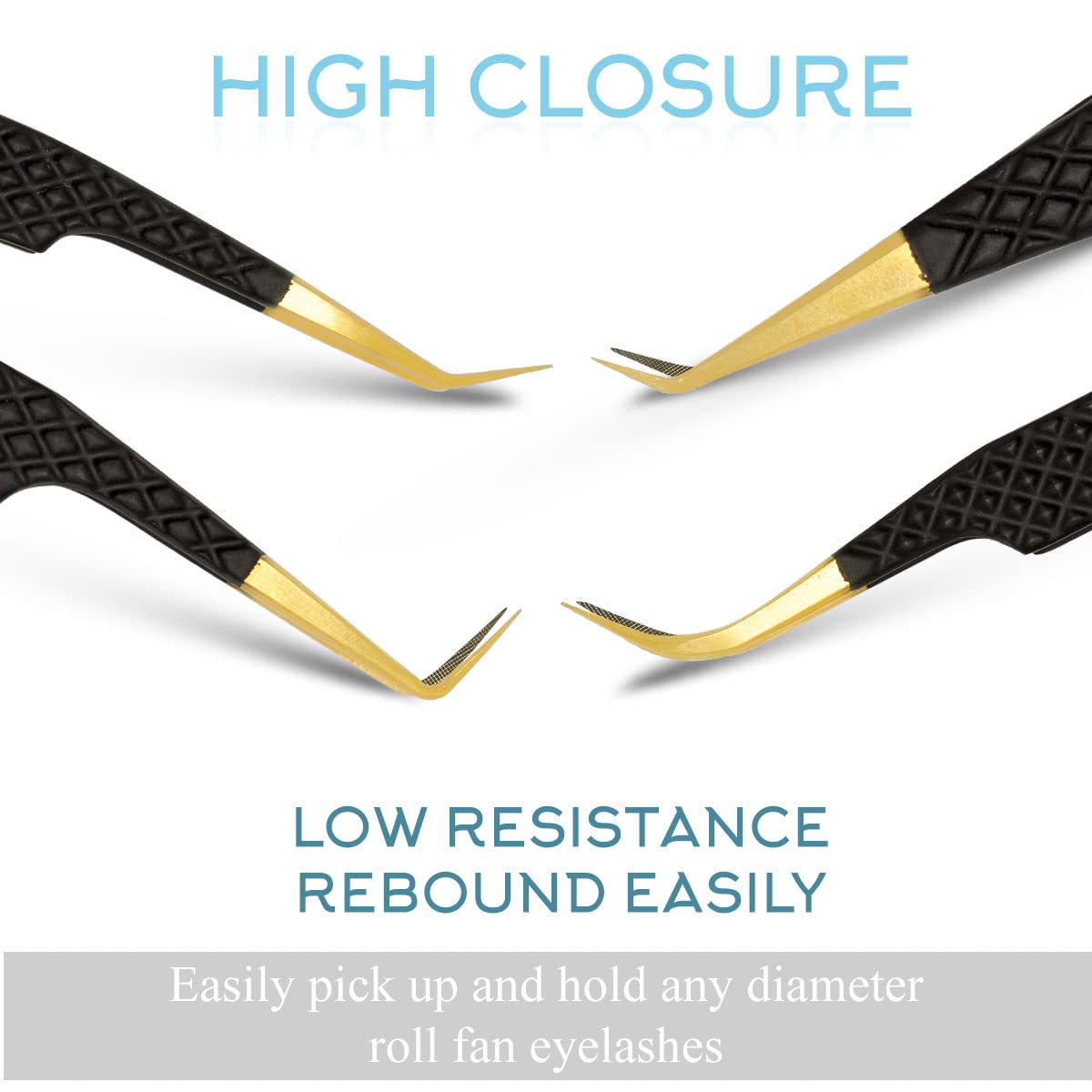 SIVOTE anti-rust lash tweezers built for durability.