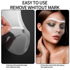Siyurongg face visor PET shield provides transparent coverage