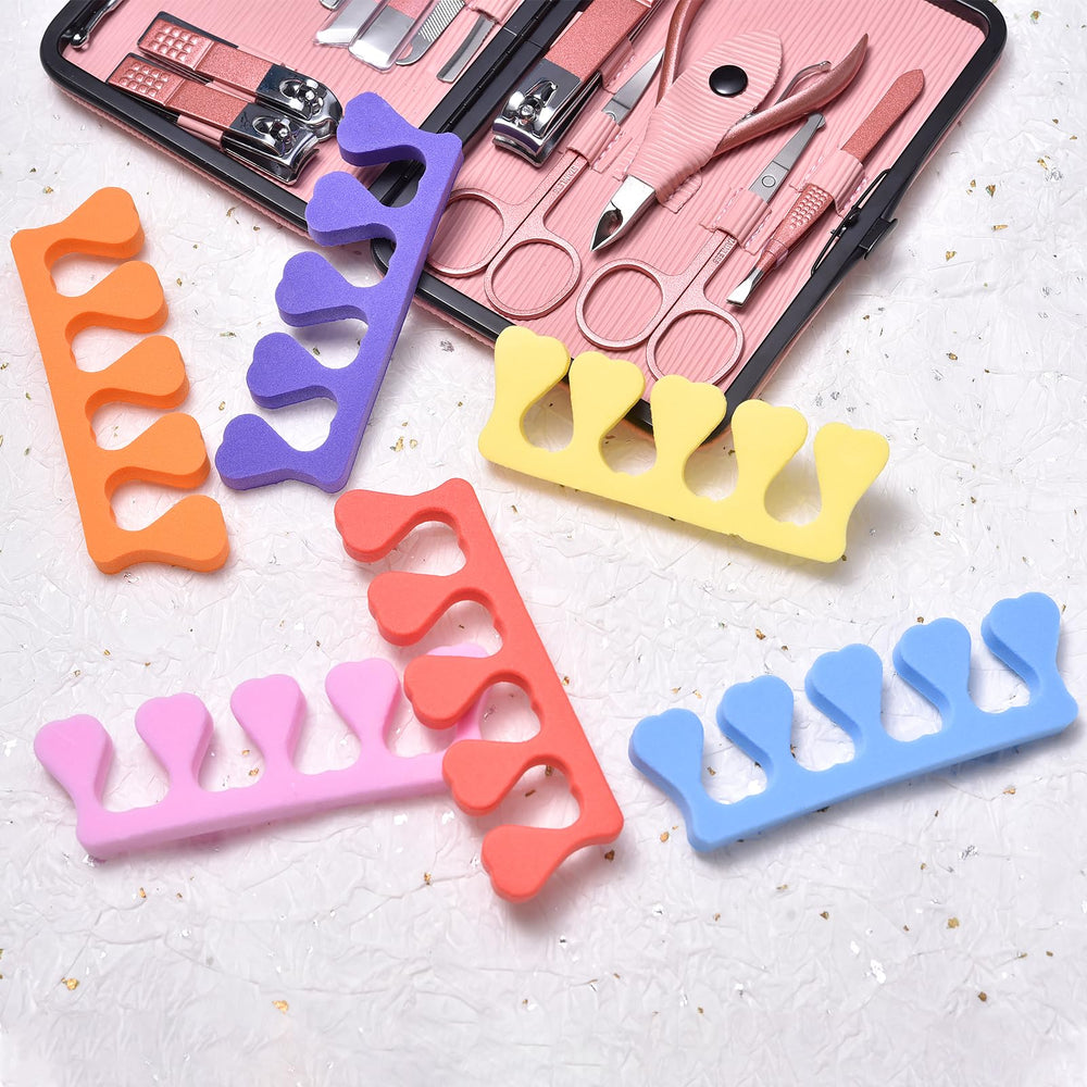 Siyuwuro compact travel toe separators for on the go pedicures