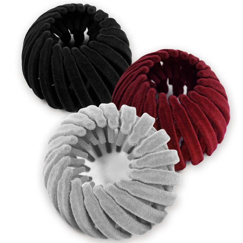Sizobi Bird Nest Magic Hair Clip closed for a secure, neat bun