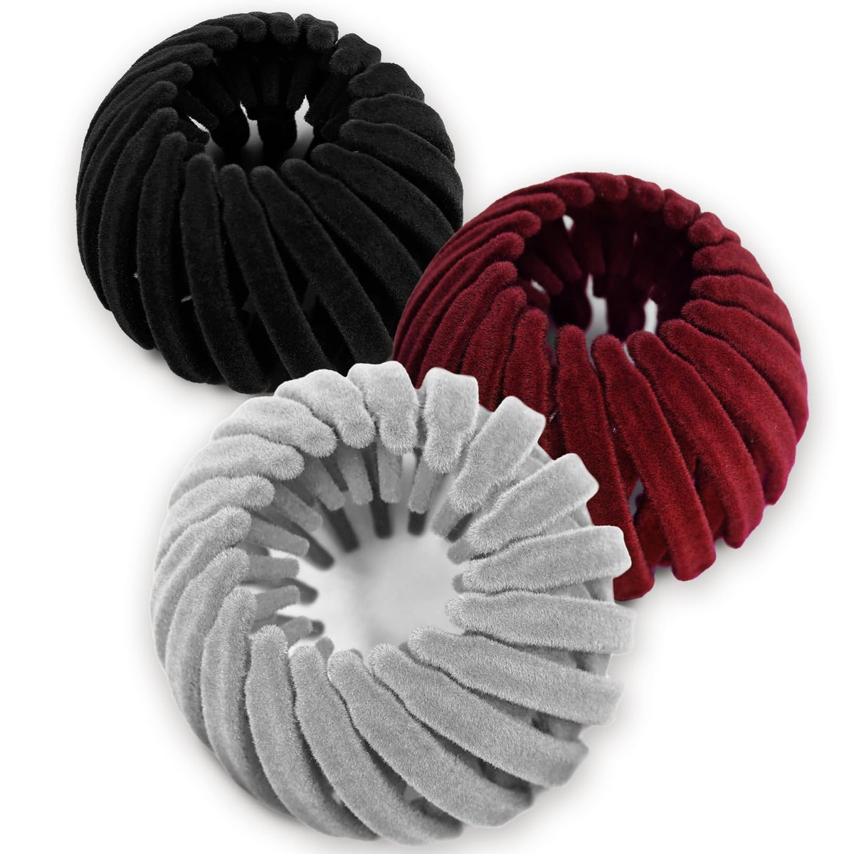Sizobi Bird Nest Magic Hair Clip closed for a secure, neat bun