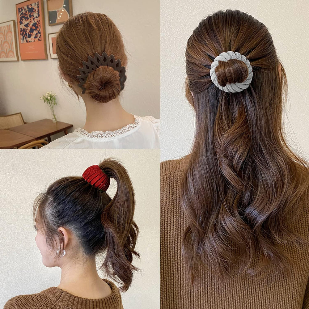 Sizobi Bird Nest Magic Hair Clip velvet finish for comfortable wear