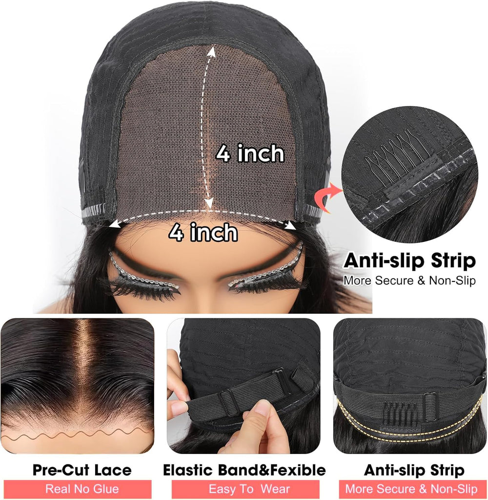 SJXAL wear-and-go glueless design makes quick styling feasible