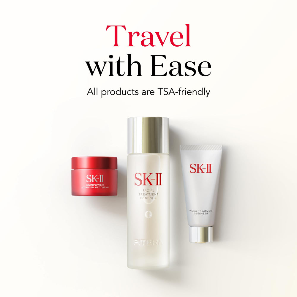 SK-II Youth Essentials Set complete collection laid out for daily routine