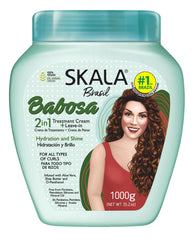 Skala Babosa crema 1 kg para hidratación intensa del cabello