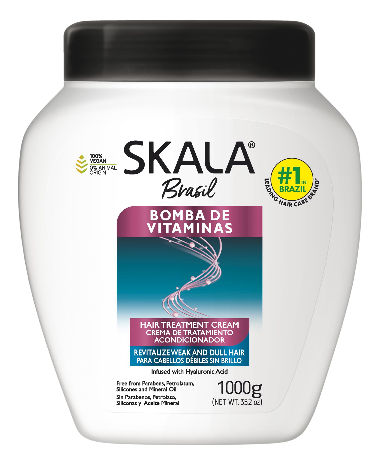 Skala Expert Bomba de Vitaminas: botella de tratamiento que nutre y suaviza el cabello.