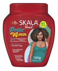 Skala Potao del Amor 2en1 crema para cabello en botella, revitaliza y aporta brillo