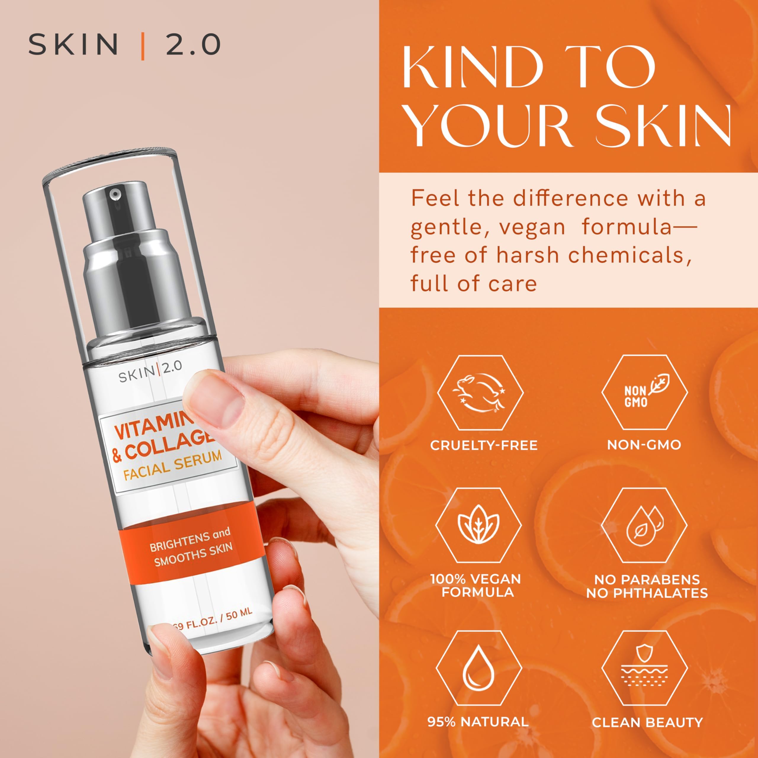 Skin 2.0 Day Cream jar on vanity emphasizing daily hydration and glow.